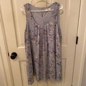 Entro blue and yellow dress